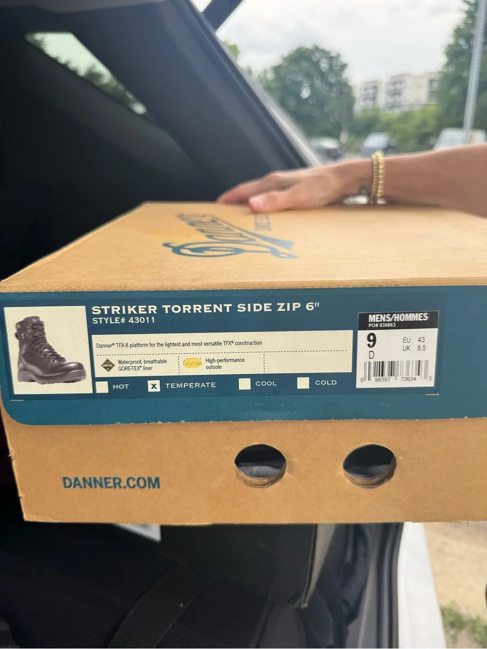 Danner Black Tactical Gore-Tex Lace-Up Boots
